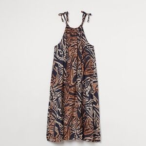 H&M Black and Tan Halter Maxi Dress for Weddings